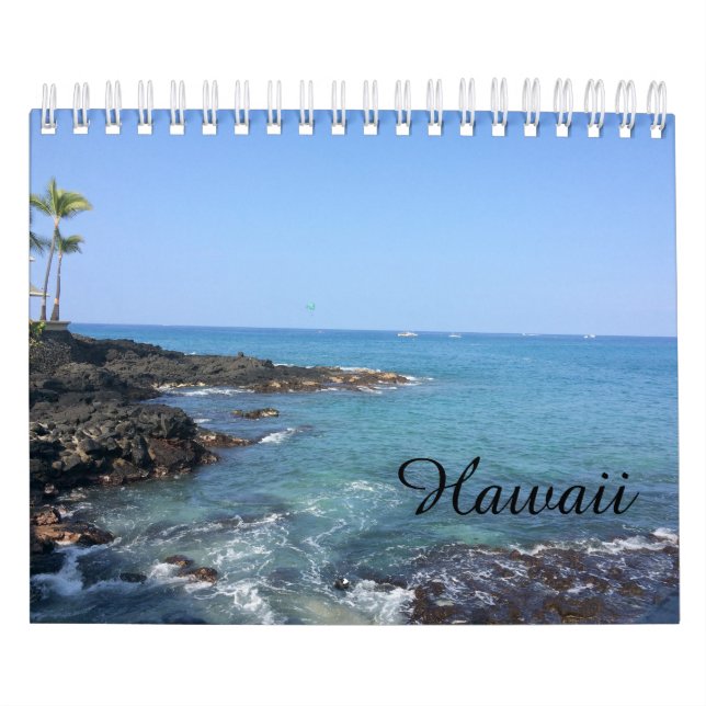 Vacker Hawaiikalender Kalender (Omslag)