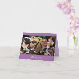 Vacker Hellbore Flower Birthday Kort