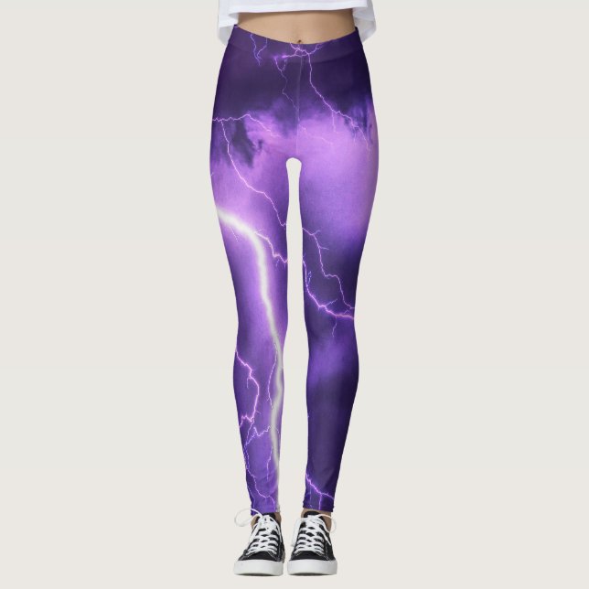 vacker himlar, tunn leggings (Framsida)