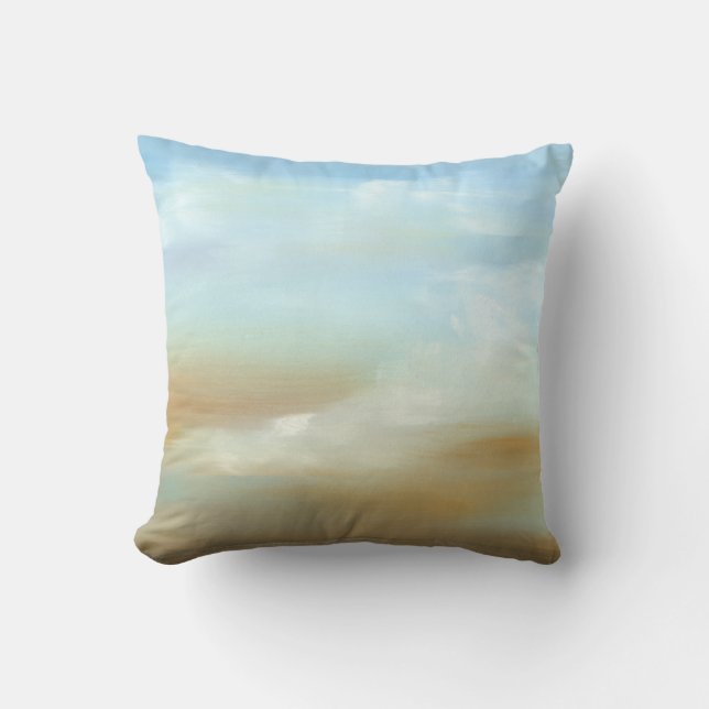 Vacker himmel med fluffiga moln kudde (Framsida)