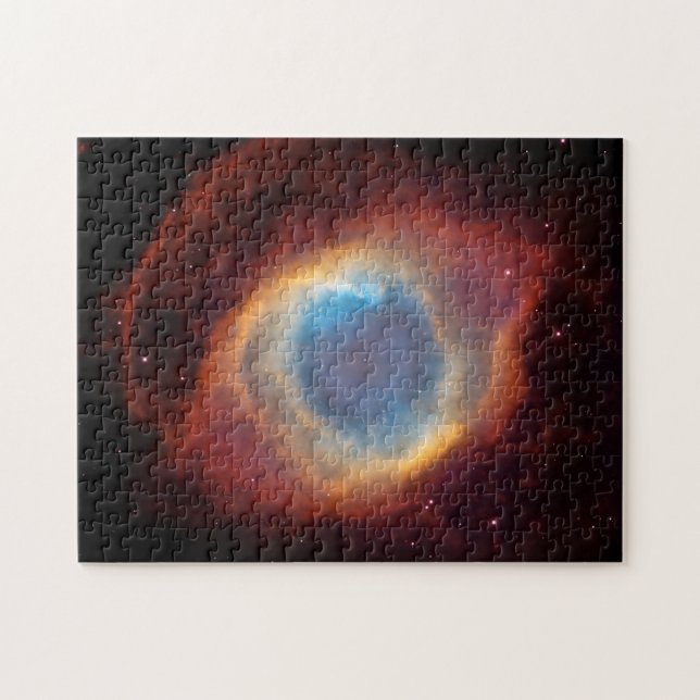 Vacker himmelsfoto av Helixnebulosan Pussel (Horisontell)