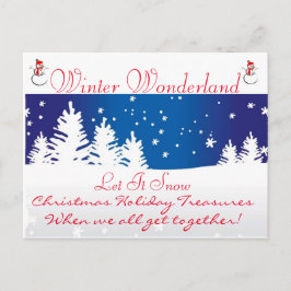 Vacker Högtids-kort Vykort