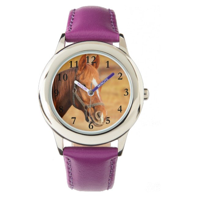 Vacker Horse Kids Watch Armbandsur (Framsida)