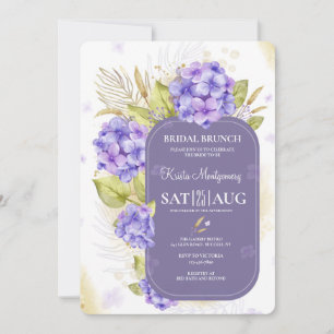 Vacker hortensia inbjudningar