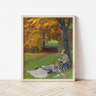 Vacker höst eftermiddag   Edward Cucuel Poster