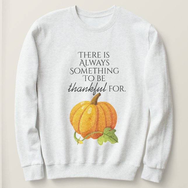 Vacker höstpumpkin Sweatshirt T Shirt (Design framsida)