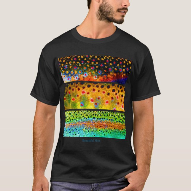 Vacker hud t shirt (Framsida)