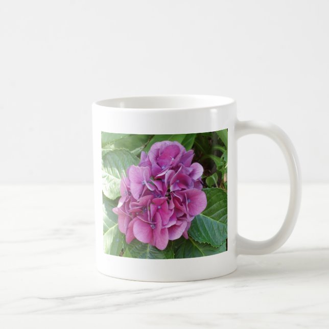 Vacker Hydrangea Kaffemugg (Höger)