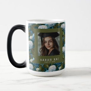 Vacker Hydrangea Print Examen Magisk Mugg