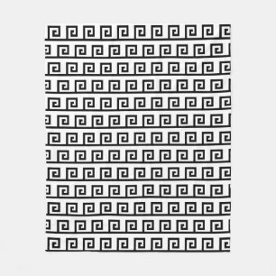 Vacker Inka-geometrisk mönstrad filt i fleece