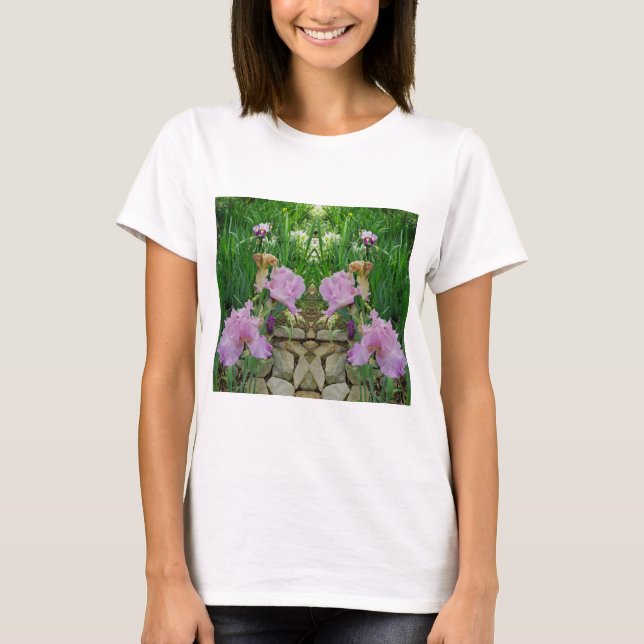 Vacker Iris Fantasi Väg T Shirt (Framsida)