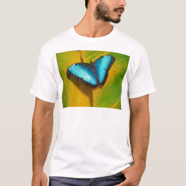 Vacker iriserande fjäril tee shirt