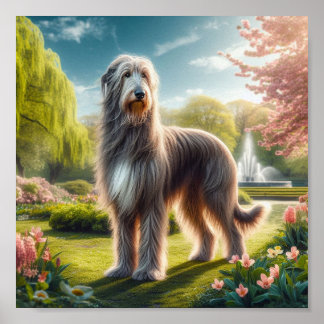 vacker Irish Wolfhound Poster