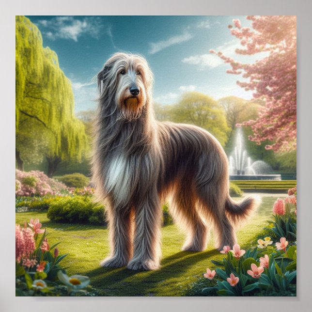 vacker Irish Wolfhound Poster (Framsidan)