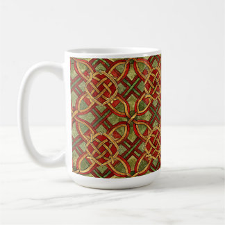 VACKER IRLÄNDSK CELTISK KNUT KAFFEMUGG