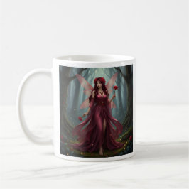 Vacker januari Garnet Fairy Kaffemugg