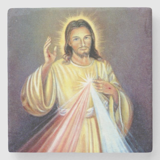 Vacker Jesus Kristus Stenunderlägg (Framsidan)