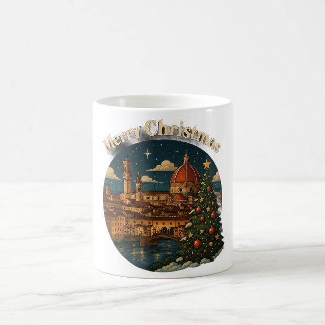 Vacker jul i Florens Kaffemugg (Center)