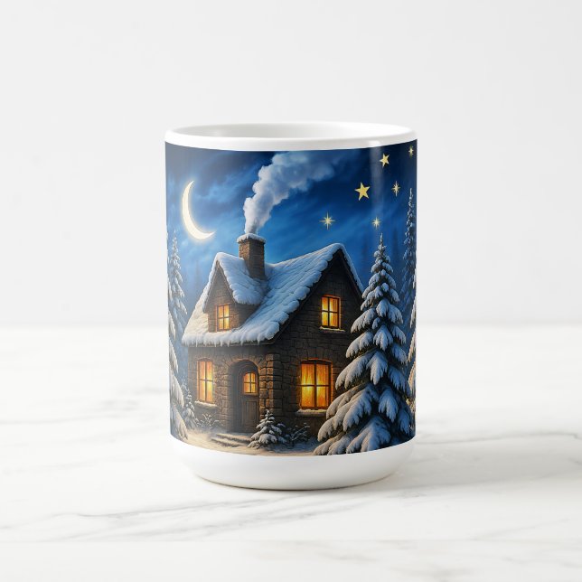Vacker jul kaffemugg (Center)