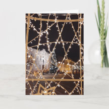 Vacker juldesign tom kort