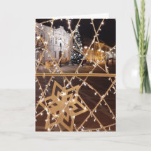 Vacker juldesign tom kort