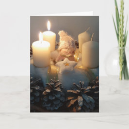 Vacker juldesign, tomt kort