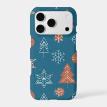 Vacker julmönster med ornament