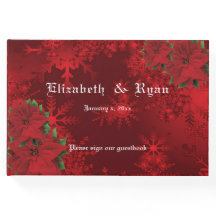 Vacker julröd, snöflingor, anpassad