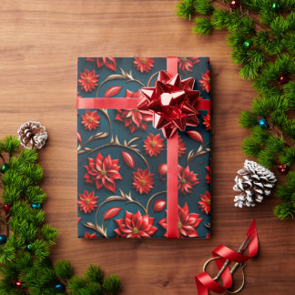 Vacker julstjärna presentpapper