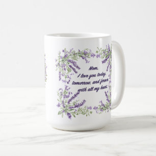 Vacker känsla för mammapaket kaffemugg