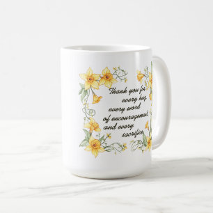 Vacker känsla för mammas wrap kaffemugg