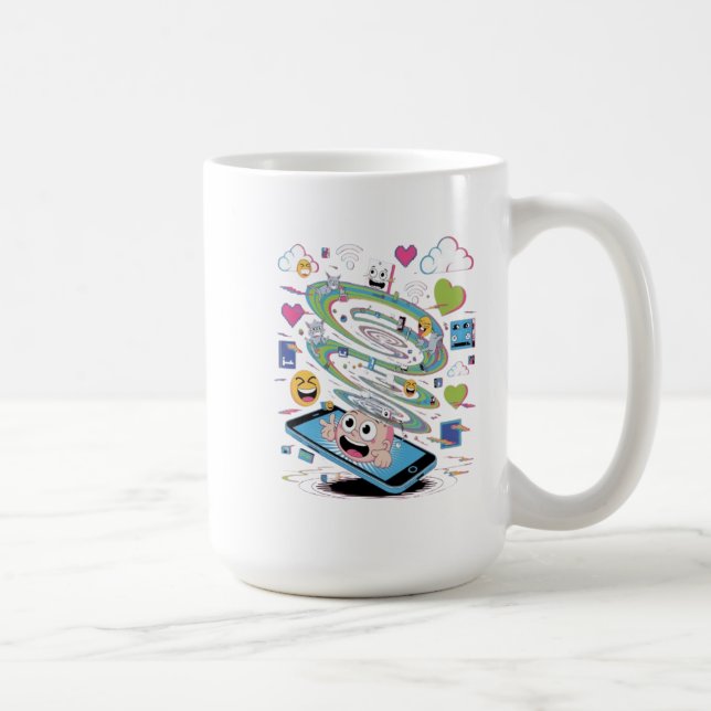Vacker Kaos  Kaffemugg (Höger)