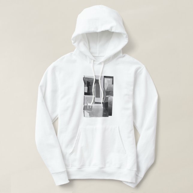 Vacker Kaos – Trendig Arabisk Typografi Hoodie (Design framsida)