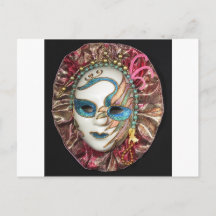 Vacker karnival Mask