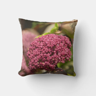 Vacker kastkudde med Angelica-blomma Kudde