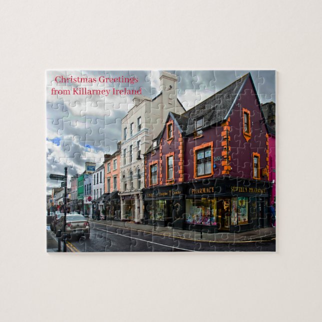 Vacker Killarney Ireland Jigszle Puzzle Pussel (Horisontell)