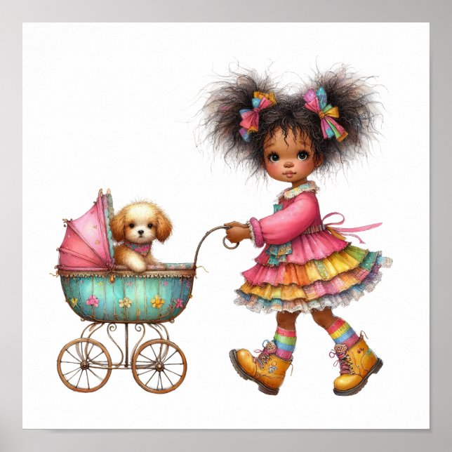 Vacker Konstaffisch Poster (Framsidan)