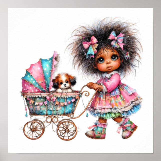 Vacker Konstaffisch Poster (Framsidan)