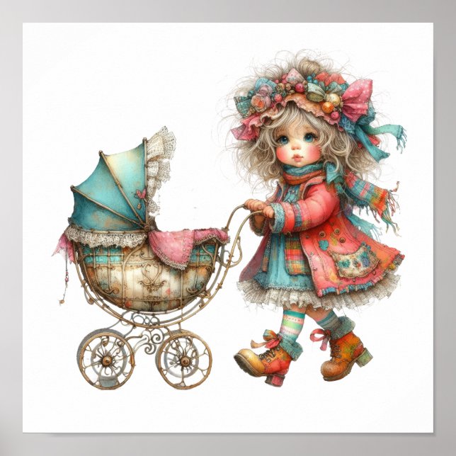 Vacker Konstaffisch Poster (Framsidan)