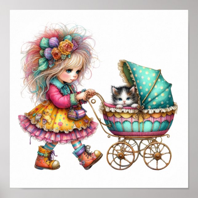 Vacker Konstaffisch Poster (Framsidan)