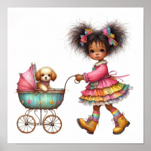 Vacker Konstaffisch Poster (Framsidan)