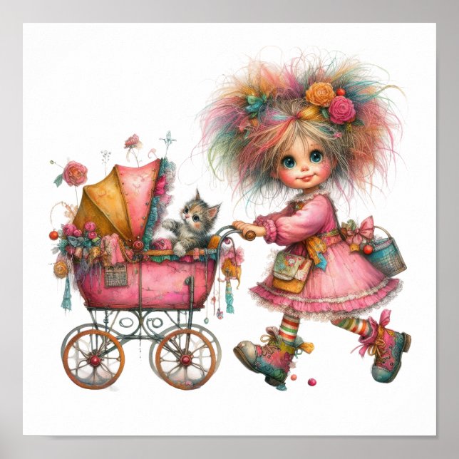 Vacker Konstaffisch Poster (Framsidan)