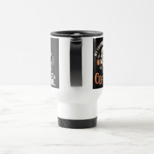 Vacker konstnärlig design resemugg Stilig kaffem