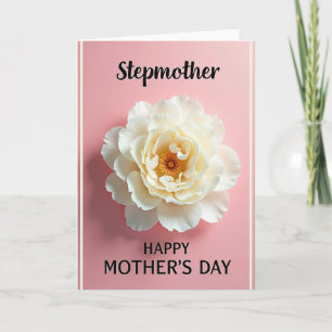 Vacker kort till styvmamma på mors dag