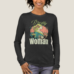 Vacker kvinna – fängslande skönhetsillustration t shirt
