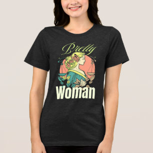 Vacker kvinna – fängslande skönhetsillustration t shirt