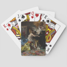 Vacker kvinna som spelar piano (av Boldini)