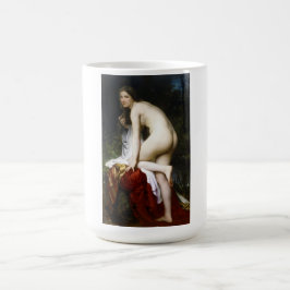 Vacker kvinnlig soldat (av Bouguereau) Kaffemugg