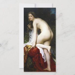 Vacker kvinnlig soldat (av Bouguereau) Kort