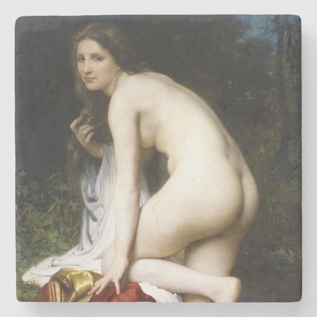 Vacker kvinnlig soldat (av Bouguereau) Stenunderlägg (Framsidan)